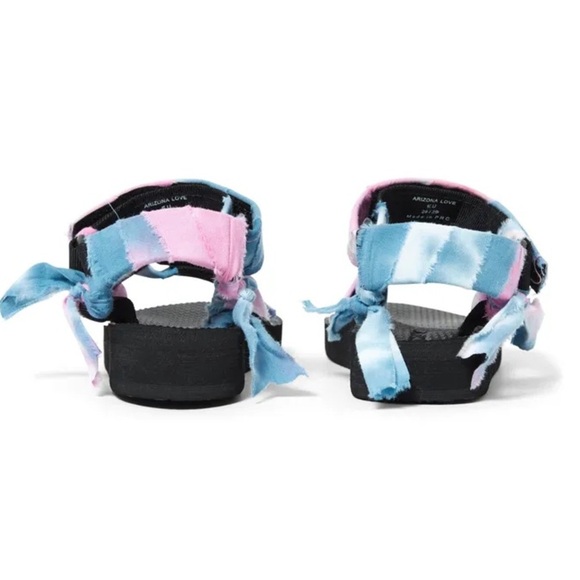 ARIZONA LOVE Trekky Bandana Sandals TDY Blue Pink - Picture 5 of 8